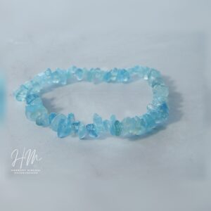 Akvamarin splitter karkötő – Harmony Mineral
